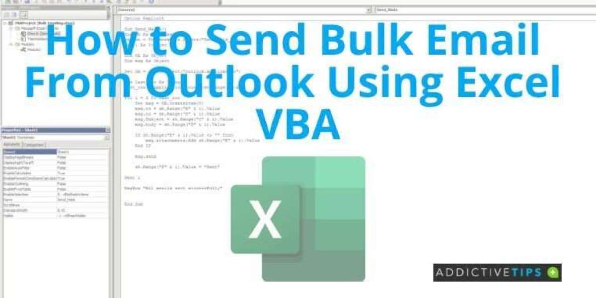 Send Bulk #email HTML from Excel