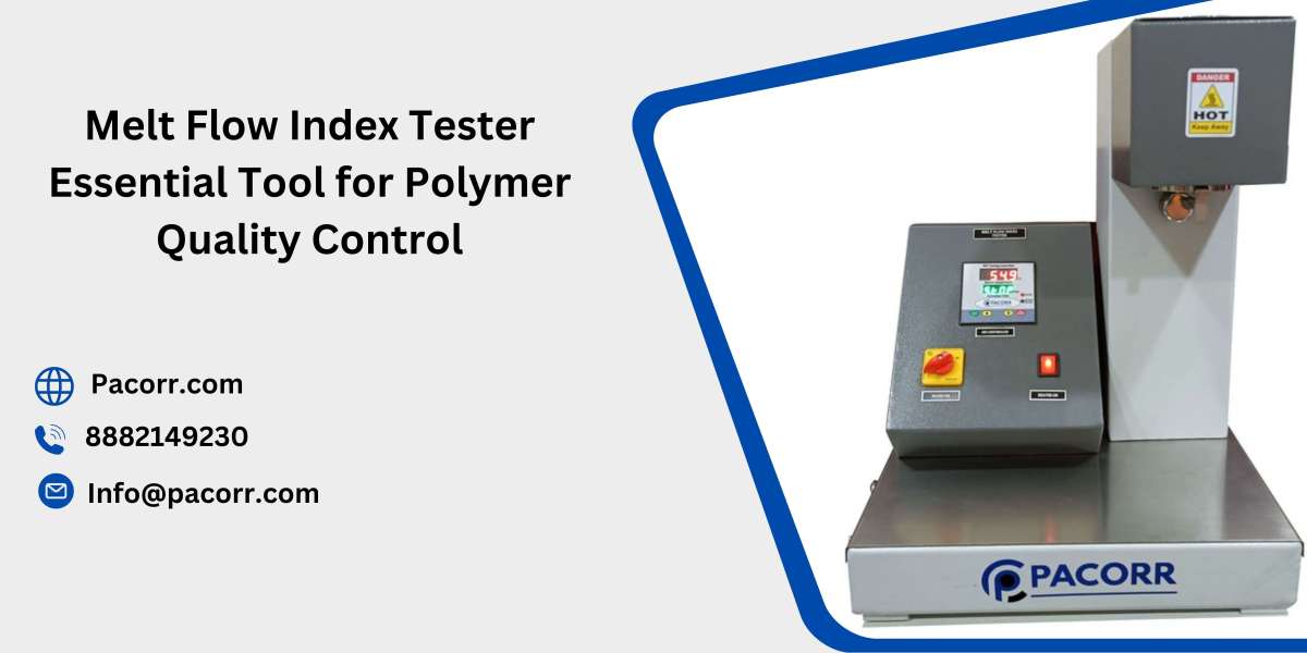 The Significance of the Melt Flow Index Tester in Polymer Manufacturing